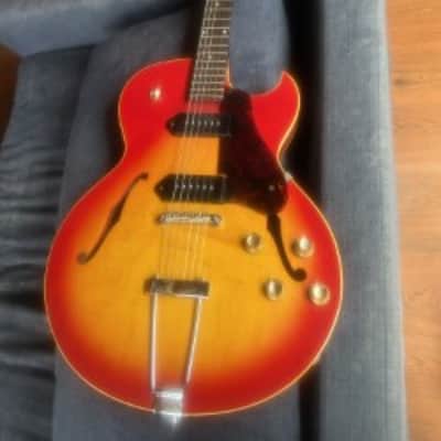 Gibson ES-125 1966 - cherry sunburst image 2