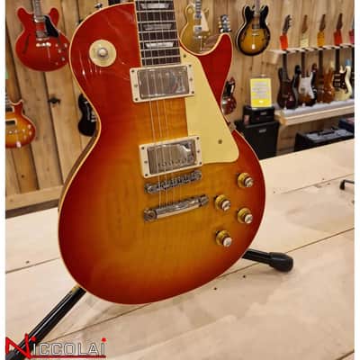 GIBSON 1960 Les Paul Standard Reissue VOS Washed Cherry Sunburst image 10
