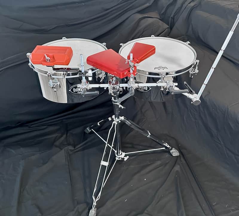 Gon Bops Luisito Quintero Signature Timbales Plus Bells Block and