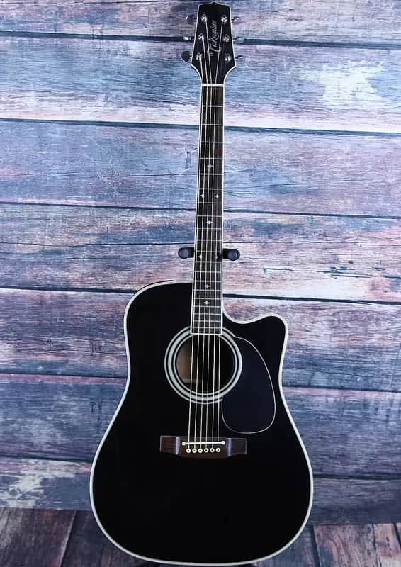 Takamine EF341SC Dreadnought Cutaway Acoustic-Electric Guitar | Reverb
