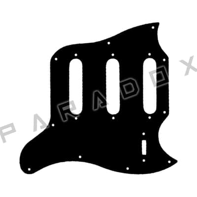 Custom Pickguard For 1968 Made in America Gibson Melody Maker III S-S-S - Black/Green/Black .090" image 1