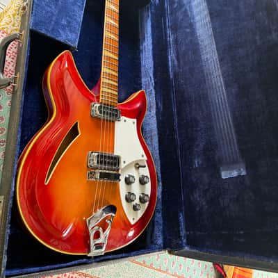 Stunning 1970 Rickenbacker 381 Fireglow w/ Original Case RARE image 23