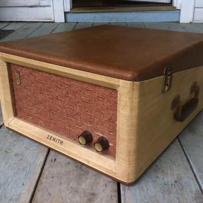 Zenith Record Player (1960s Antique/Vintage/Rare) image 1