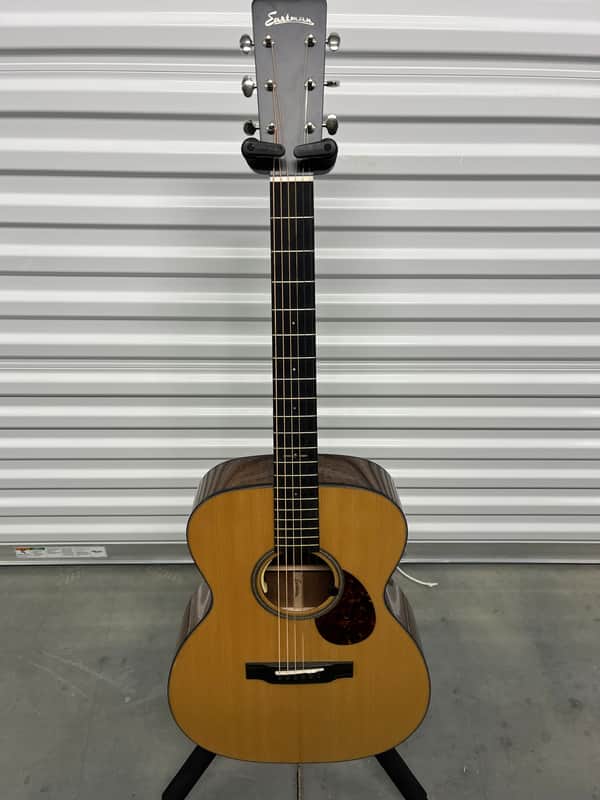 Eastman E1 om-sp  Quilted Sapele 2024 - w/LR Baggs Anthem image 1