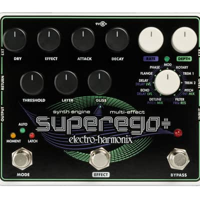 Electro-Harmonix Superego + Super Synth Engine Pedal - Open Box image 1