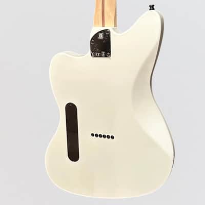 Fender Jim Root Jazzmaster V4 Electric Guitar w/ Case - White image 5