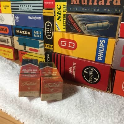 2 Rare Sealed Box True NOS 6DJ8 Toshiba ~ Special Selected Star Editions (CCa) ~ Vintage Rich Creamy Layer Tone Collectibles ~ Warm Holographic Sound ~ Rode K2 NTK Vocals Mics Instruments ~ 6922 Plugin Sub image 3