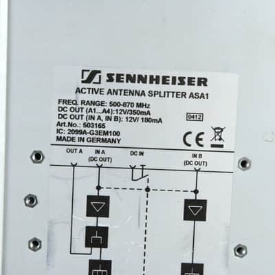 Sennheiser ASA 1 Active Antenna Splitter - 500-870 MHz CG012K7 image 7