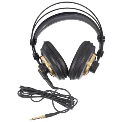 AKG K240 Studio Semi-Open Back Studio Headphones 2010s - Black image 3