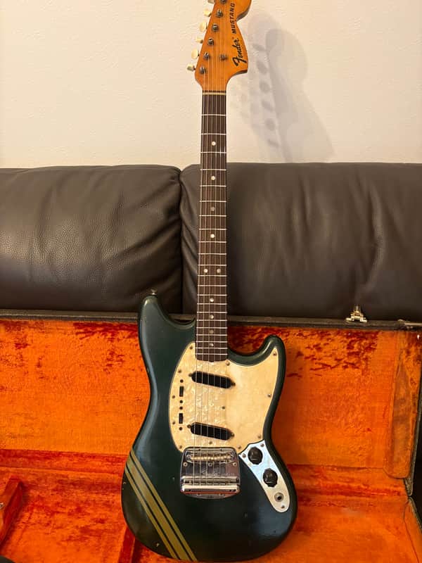 1971 Fender Mustang Competition Burgundy - w/ Original Hard Case