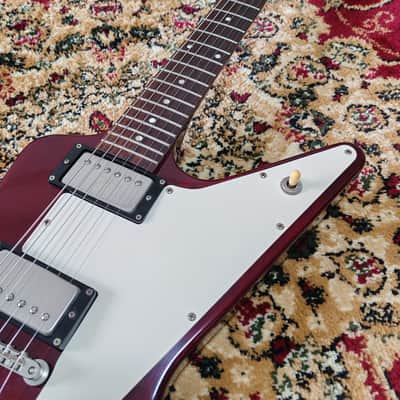 1991 Orville Explorer Gibson-Licensed Guitar, 100% Original, Japan Terada - Cherry image 6