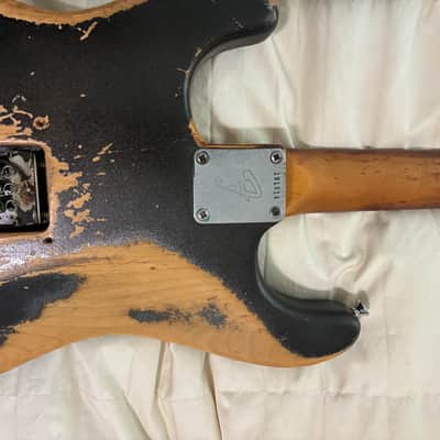 Fender Stratocaster 1966 - black metallic image 19