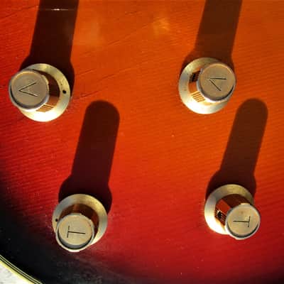 Kawai Jazz Guitar, 1960', Japan, 17" Body, 2 Pu. Sunburst Finish image 5