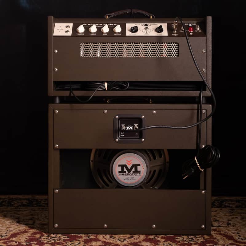 Magnatone Twilighter 22-Watt 1x12" Guitar Amp Half Stack image 2