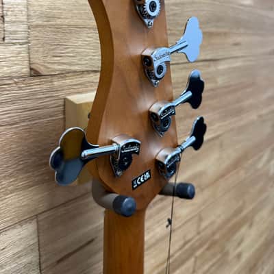 Sadowsky Metro Express 21- fret Vintage J/J 5- string bass 2024 - Candy Apple Orange Metallic  w/gig bag- B-stock image 17
