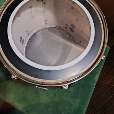 Ludwig No. 950 Classic 16x16" Floor Tom with Keystone Badge 1960 - 1968 - Gold Sparkle image 11