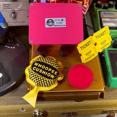 Atomic Fart Effects ARTISTAS DE LA PISTA Hand Made Left : (Based in Gold “Klon Centaur & Booster Ecoplex EP2 image 11
