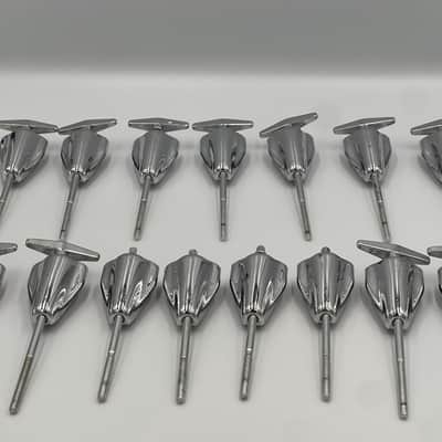 1980's (15) Premier Bass Drum Tension Rods & Claws T-rods XPK Projector image 3