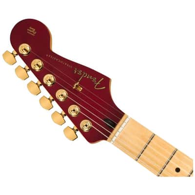 Fender Tash Sultana Signature Stratocaster - Transparent Cherry w/ Maple FB image 4