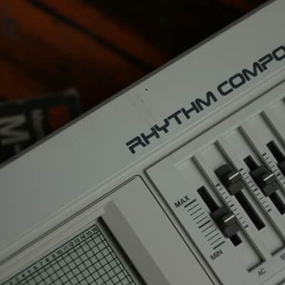 1987 Roland TR-707 Rhythm Composer Drum Machine w/ M-64C Memory Cartridge image 11