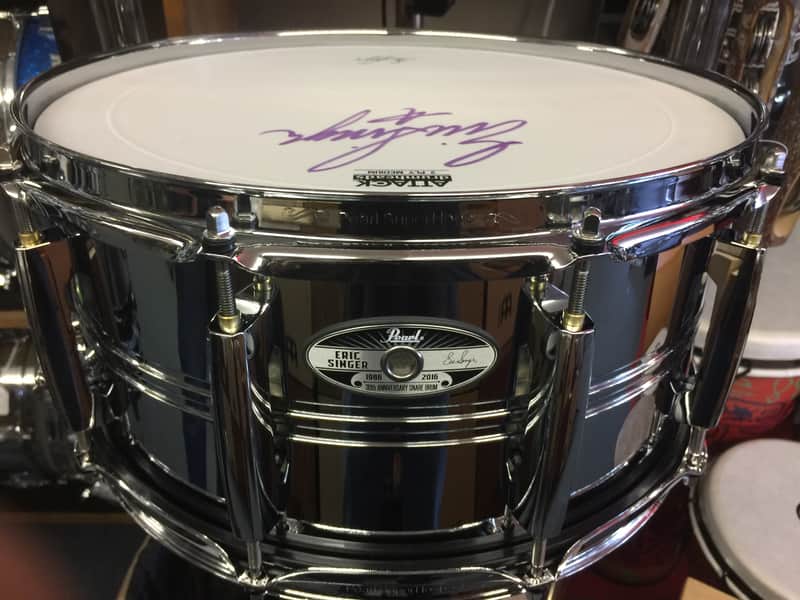 Pearl Eric Singer 30th Anniversary Snare Drum 2017 image 1