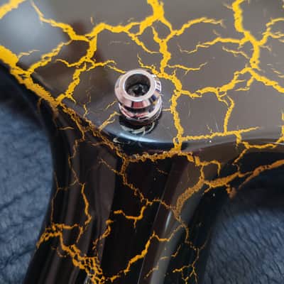 2007 ESP EX Explorer Yellow Crackle Custom Order - ESP Takada Factory / ESP Custom Shop - JAPAN MIJ image 23