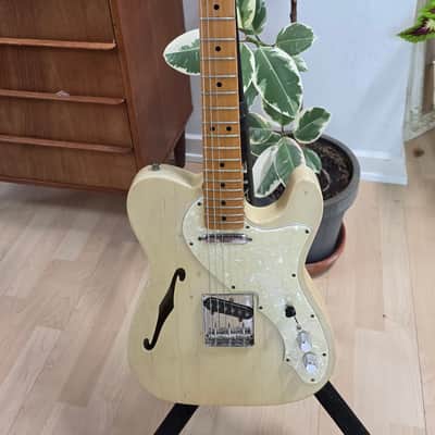 1969 Fender Telecaster Thinline Natural Ash Blonde 60s ARTIST OWNED STAGE PLAYED Road Worn Heavy Relic Aged American Vintage 1960's USA Tele Guitar image 6