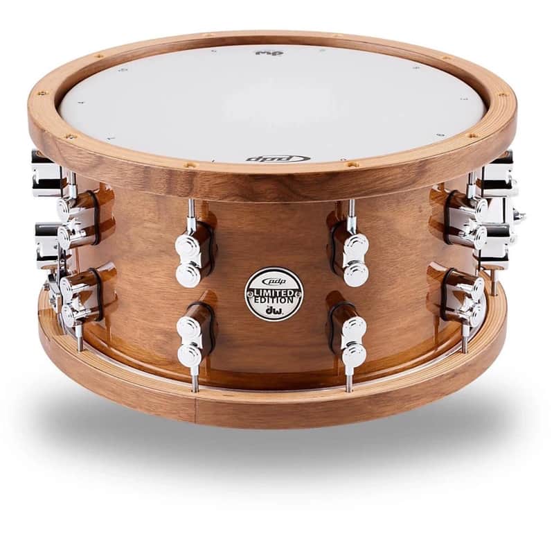 PDP LE Dark Stain Maple & Walnut Snare (2020s)