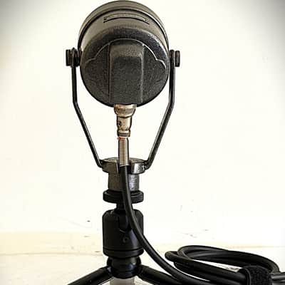 Vintage 1950’s Turner 99 Dynamic Microphone, working w/cable & tripod stand image 6