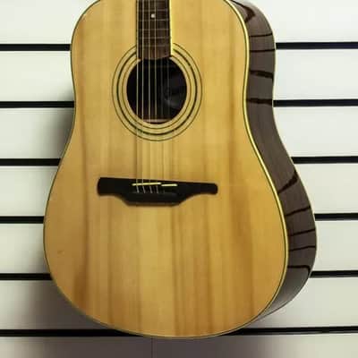 Guvnor GA530 Electro Acoustic Dreadnought Guitar Steel Strings Solid Spruce ; image 3