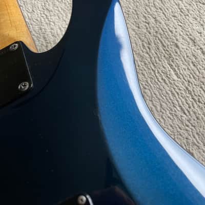 ESP Horizon MIJ 1990 - Gunmetal Blue image 5