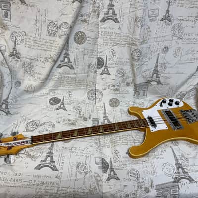 1974 Rickenbacker 4001 Bass Mapleglo Finish Lightweight at Only 8 lbs 13 oz Straight Neck Beautiful Low Action image 10