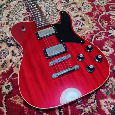 2019 Fender Japan Troublemaker Telecaster Crimson Red, Mahogany Body and Neck, Full set,MIJ JD19 Bild 12
