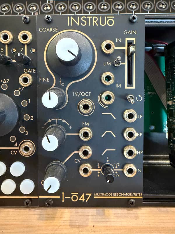 Instruo i-o47 Eurorack Synthesizer Module 2016 - Present - Black image 1