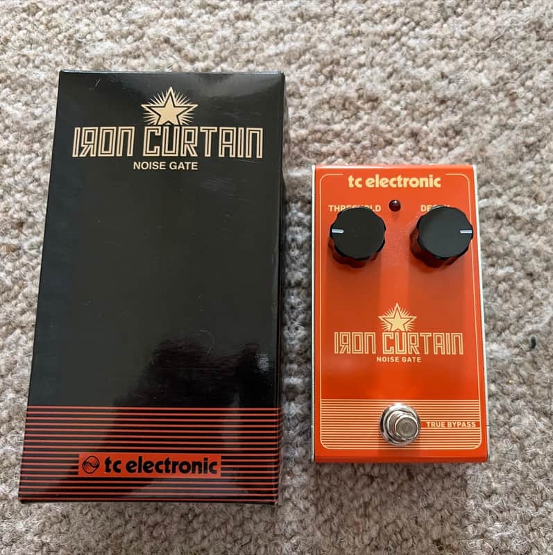 TC Electronic Iron Curtain Noise Gate 2019 - Present - Orange image 1
