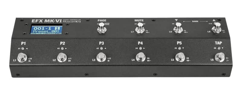 MusicomLab EFX MK-VI Audio Controller | Reverb