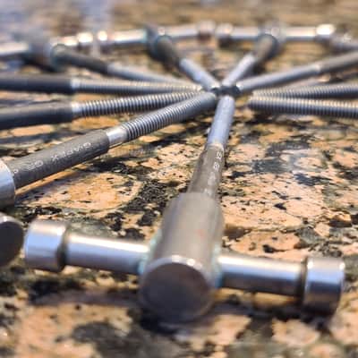 A&F Drum Co. Bass Drum T-Handles 20pcs NiCe 2024 image 7