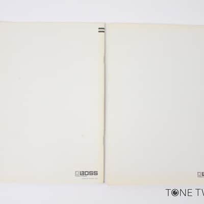 Boss SE-70 Multi-effects Owners Manual Algorithm Guide Book VINTAGE GEAR DEALERa image 2
