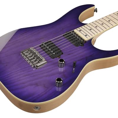 Ibanez RG652AHMFXRPB Prestige RG Electric Guitar 6-String - Royal Plum Burst + Case image 18