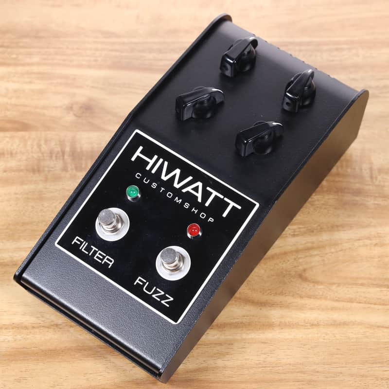 Hiwatt Custom Filter Fuzz 2021 - Present - Matte Black image 1