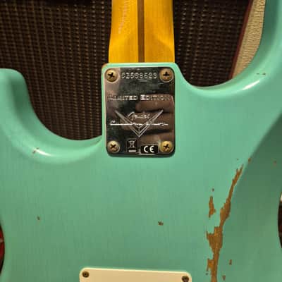 Fender 1957 Stratocaster custom shop limited edition 2022 - sea foam green image 6