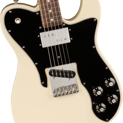 Fender American Vintage II 1977 Telecaster Custom Electric Guitar, Olympic White image 2