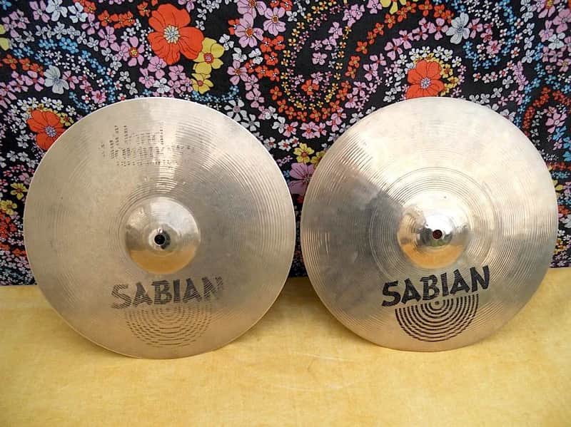 SABIAN HH Fusion/Regular 14" Hi Hat, usato. image 1