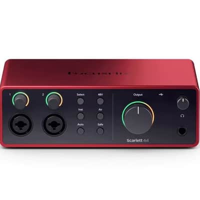 FOCUSRITE SCARLETT 4I4 (4th Gen) interfaccia audio image 7