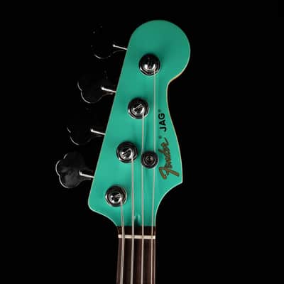 Used 2024 Fender Limited Edition Mark Hoppus Jaguar Bass - Seafoam Green With Gig Bag image 9