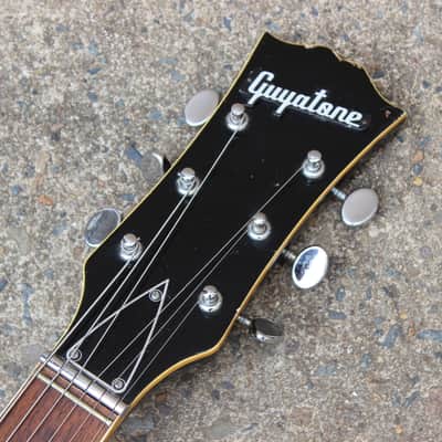 1968 Guyatone Japan SG-25T Vintage Hollowbody Electric Guitar (Sunburst) image 6