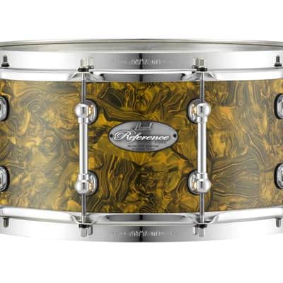 Pearl Music City Custom Reference Pure 14"x6.5" Snare Drum ICE BLUE OYSTER RFP1465S/C414 image 15