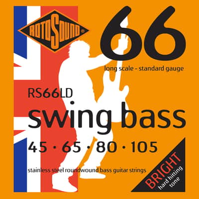 RS66LD Swing Bass 66 Stainless Steel 45/105 Rotosound imagen 1