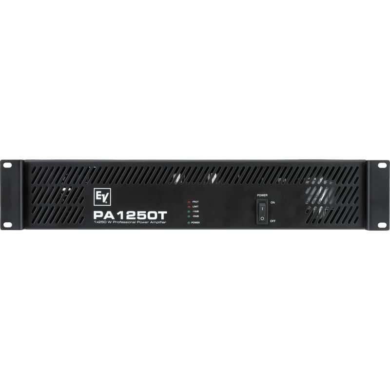 Electro-Voice PA1250T Single Channel 250-Watt Professional Power Amplifier image 1