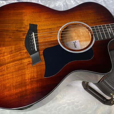 Taylor 224ce-K DLX Grand Auditorium Acoustic-Electric Guitar - Tobacco - 4.8lbs - Authorized Dealer - G06236 - OPEN BOX - SAVE BIG!! image 3